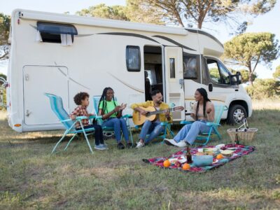 Camping-car famille